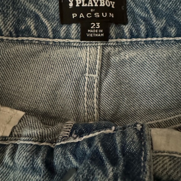 Playboy Pacsun high waisted distressed mom jeans - Picture 3 of 3